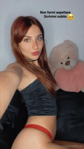 Mi sono divertita con il mio pupazzo mi hanno lasciata da sola ti