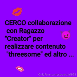 Cerco ragazzo creator per realizzare alcune idee contenuto