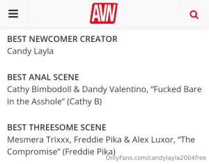 Anche avn ha scritto del mio premio come creator emergente dell anno