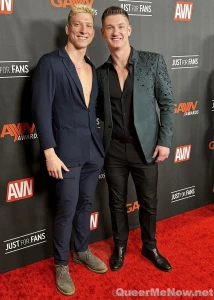 Wow i can t believe we won a gayvn award thank you so much for all the part 2