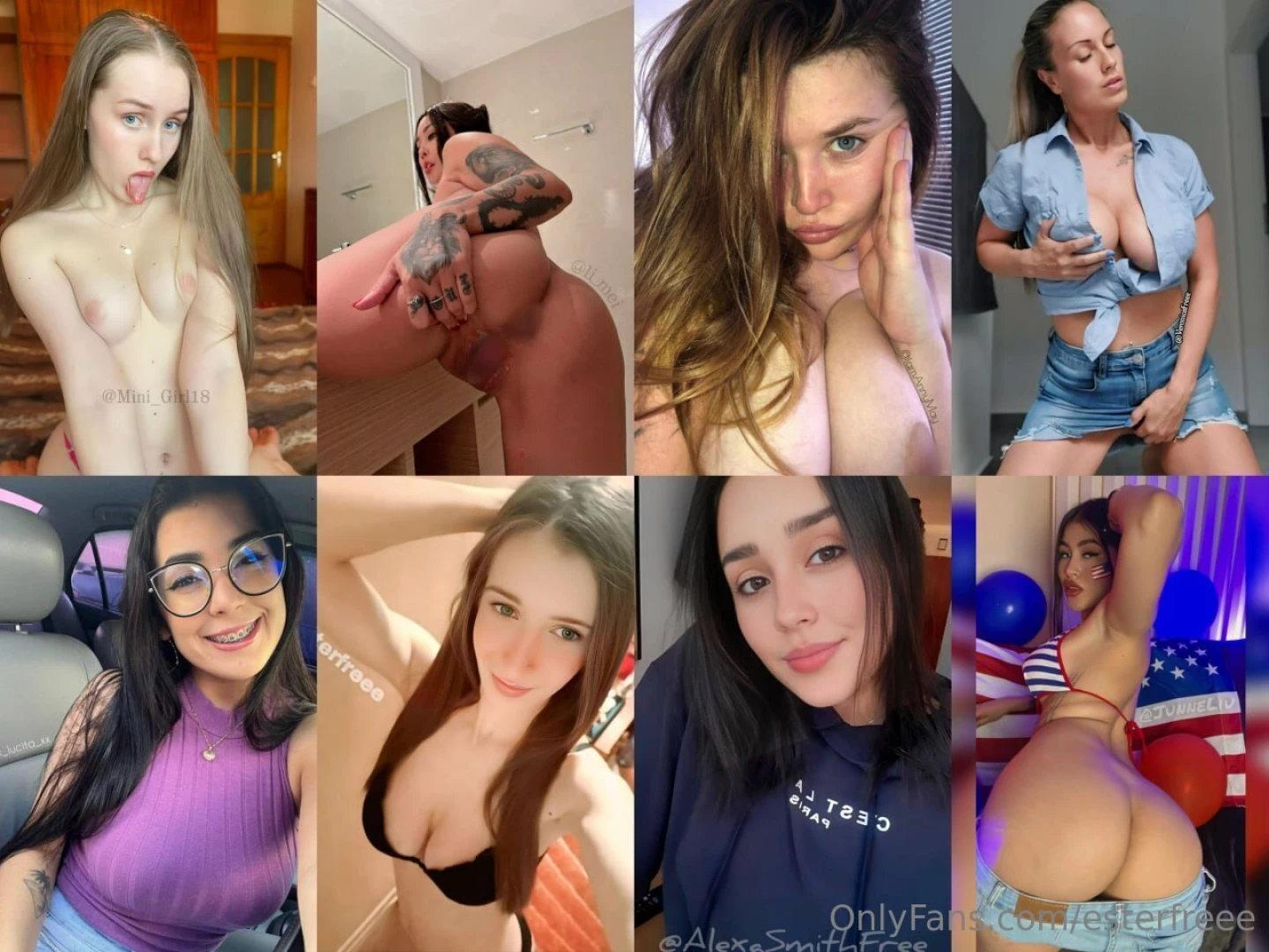 Mini_girl18 li_mei iamannymay veronicafreee xx_lucita_xx esterfreee 