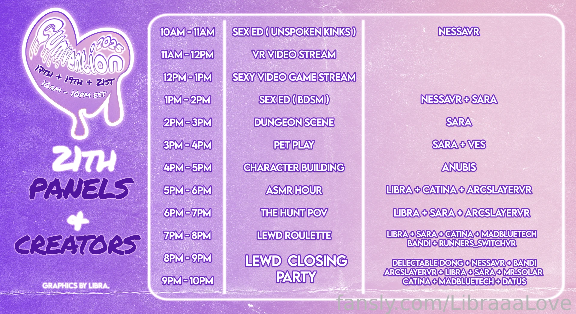 Cumvention is cumming around the corner a 3 day 12hrs nsfw stream with part 2 