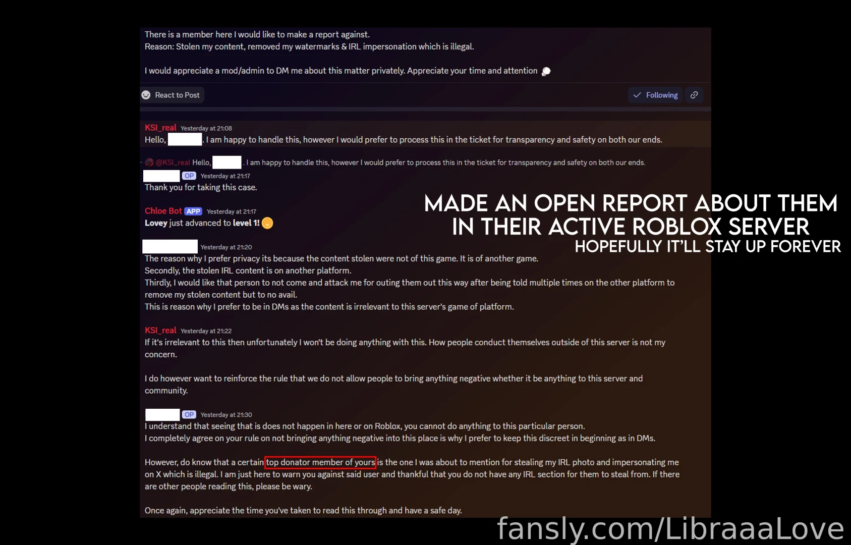 I know that this happened on twitter but i m just upset and i want to 