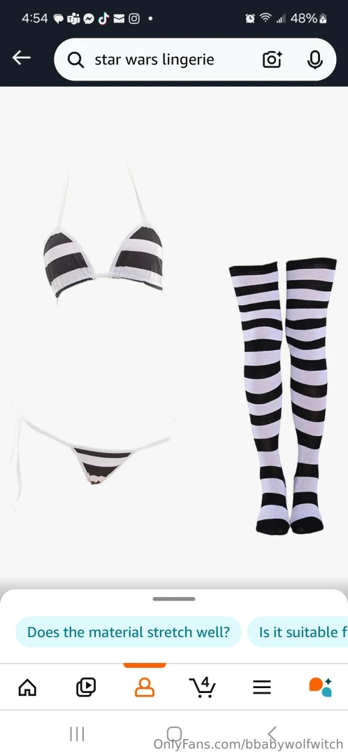 Just added some anime and star wars lingerie to my amazon wishlist if part 6 