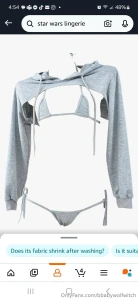 Just added some anime and star wars lingerie to my amazon wishlist if part 5