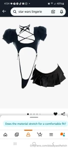 Just added some anime and star wars lingerie to my amazon wishlist if part 10