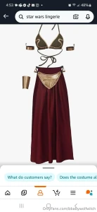 Just added some anime and star wars lingerie to my amazon wishlist if part 7