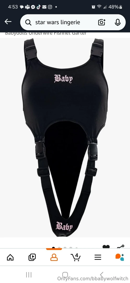 Just added some anime and star wars lingerie to my amazon wishlist if part 13 