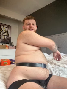 Photoshoot with the belt