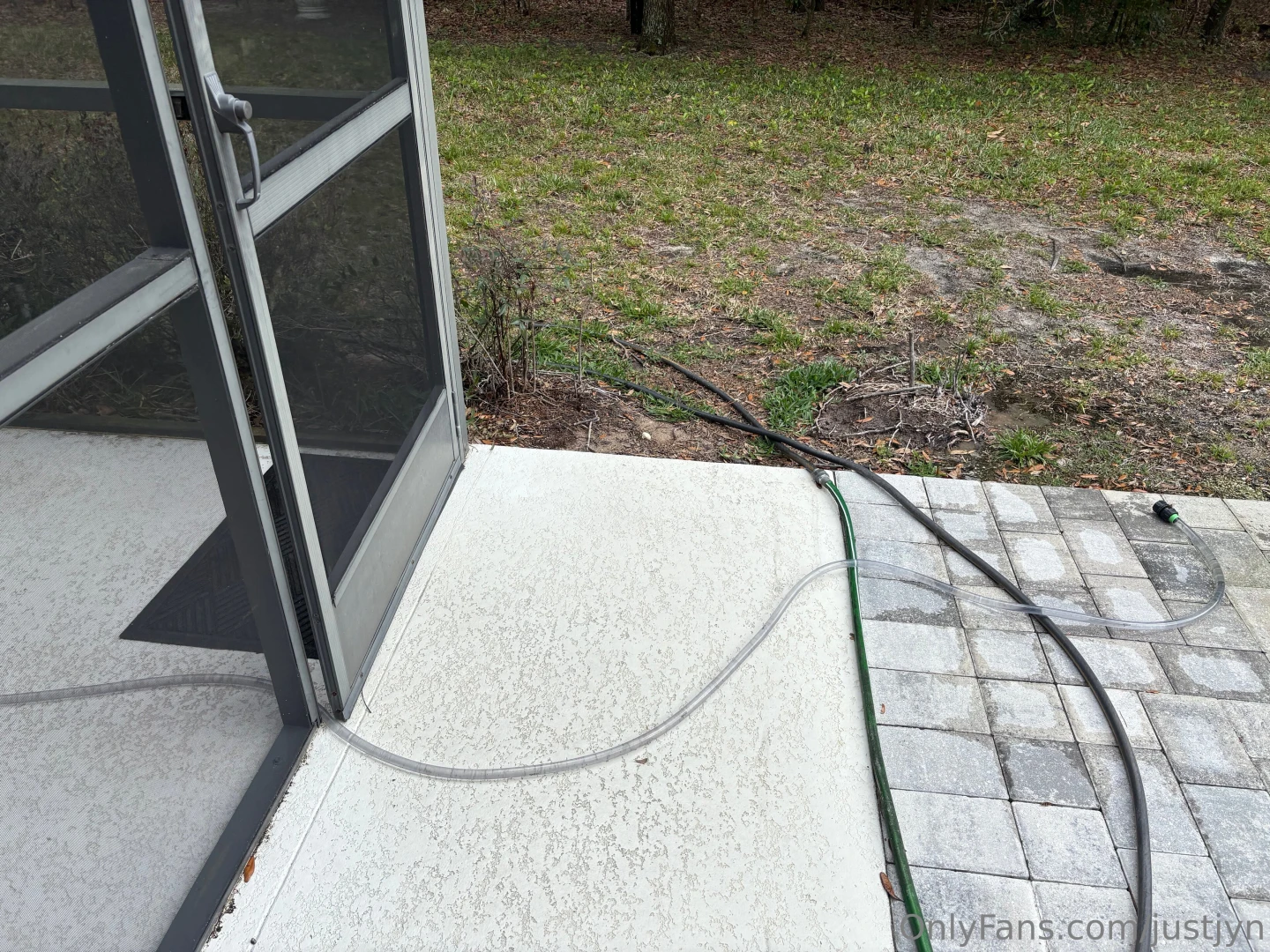 So this was done today clear hose iykyk love my water pets but jeez it 