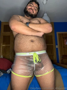 Can you see my cock through my shorts thry re very transparent part 2