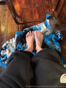 I could use a foot rub and a pedicure