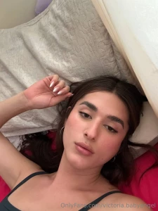 In bed a little hungover but hornier than always