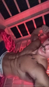 Want to see more of me in the sauna go unlock my most recent ppv