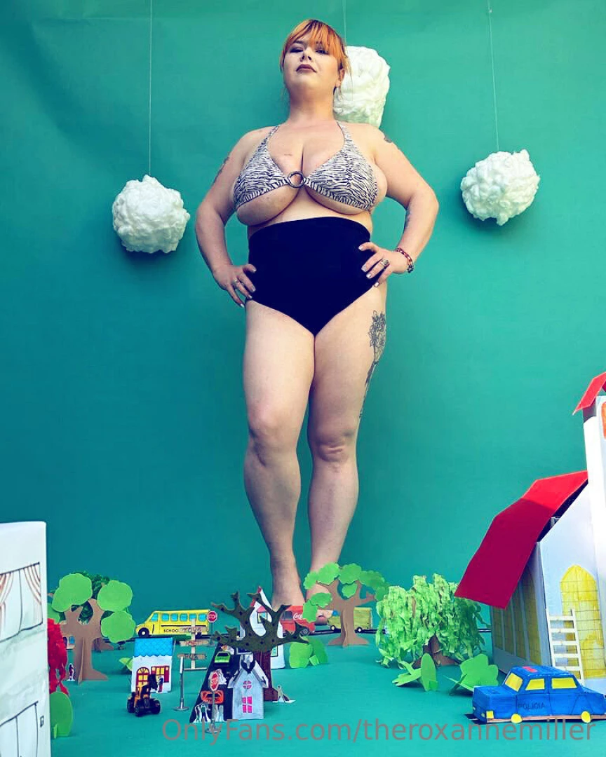 A giantess video in the making 