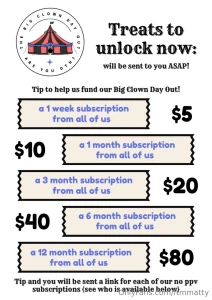 The big clown day out get ready for the best thing since sliced bread part 3