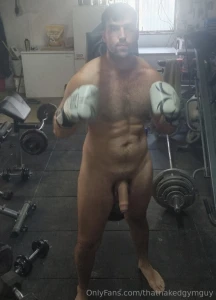 Keeping fit with some boxing