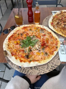 Today on the plan meet friends enjoy food and secretly read your