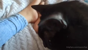 Another flashback nylons scratching video from masmr channel you liked