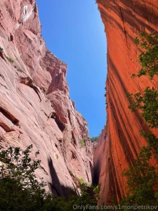 Soooo pumped from climbing in zion today