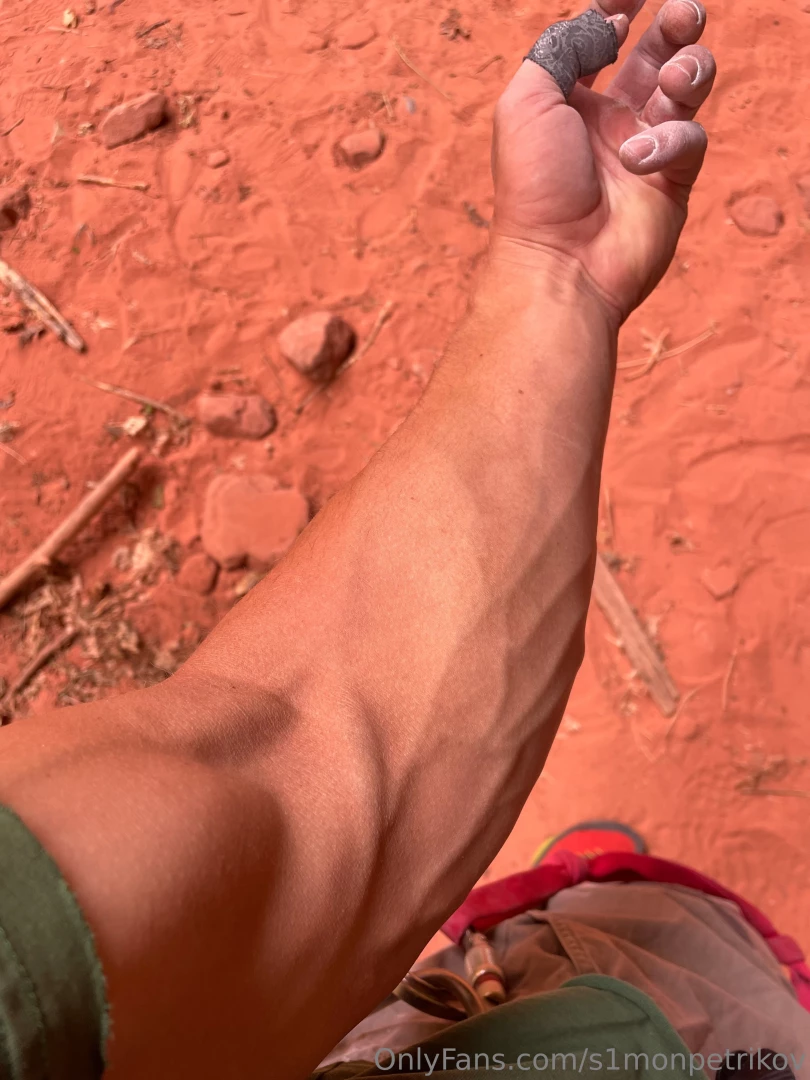 Soooo pumped from climbing in zion today part 1 