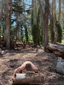 Huuuuge wood fan see my comment for full vids pix part 1