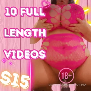 Insane deal 10 full length videos for 15