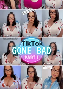 chloehart34kk1 - Tiktok gone bad wanna see the filthy side of my tiktok s look no 