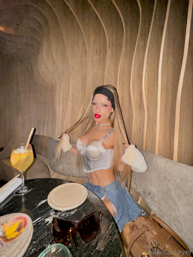 They say i look like trouble in this but the fun kind 