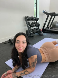 I have been getting flexible and i have a new trick lol any volunteers