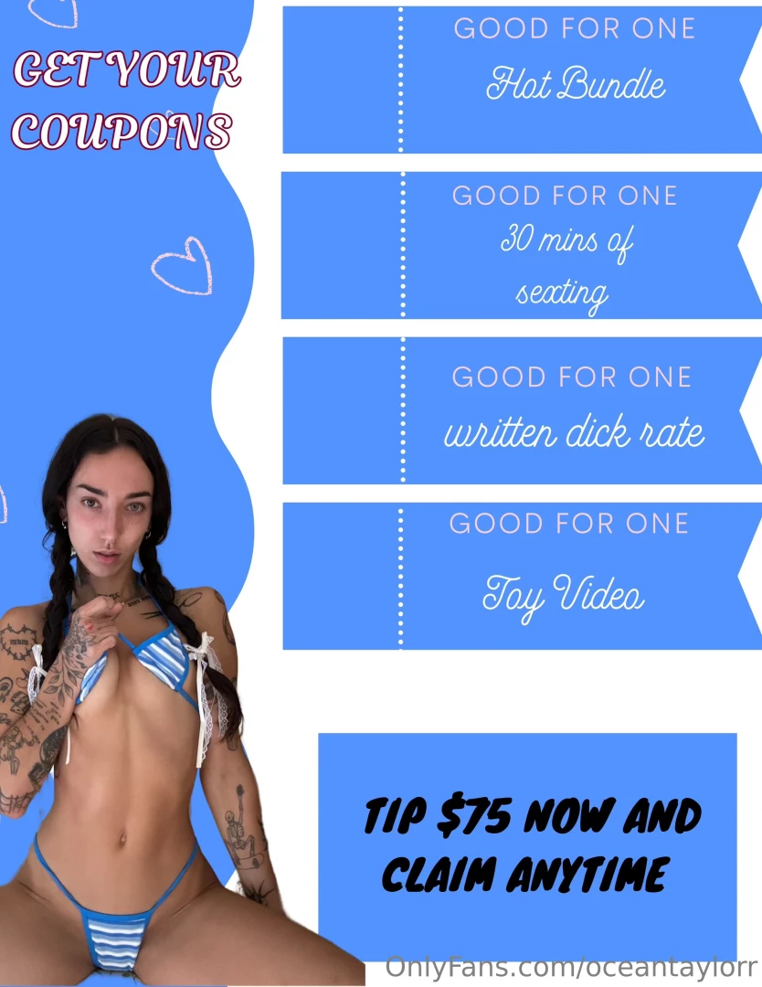 Naughty coupons im having a special on some of the best things i have 