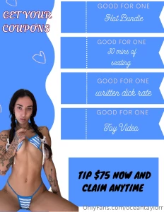 Naughty coupons im having a special on some of the best things i have