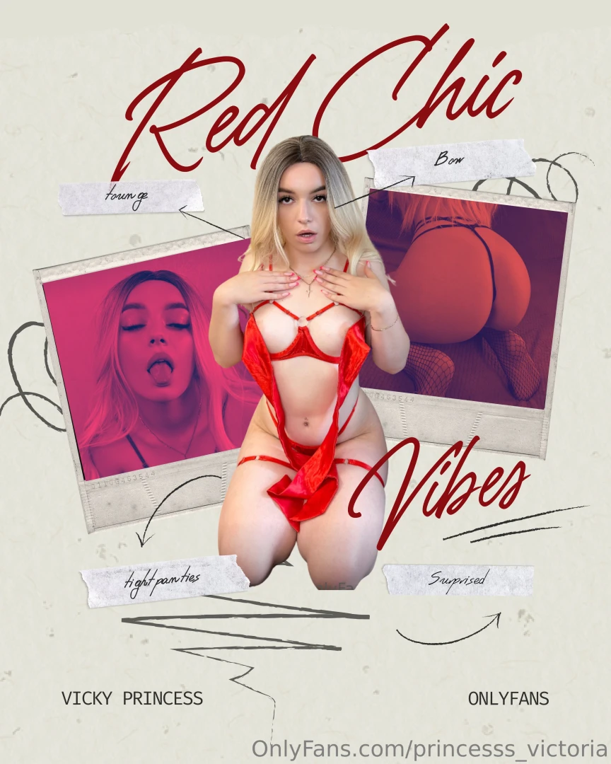 Red chic vibes burning passion in red can you feel my gaze piercing 