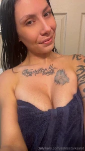 Just a towel between us should i drop it