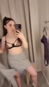 Lil changing room clip