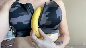 Your dick can take this banana s place