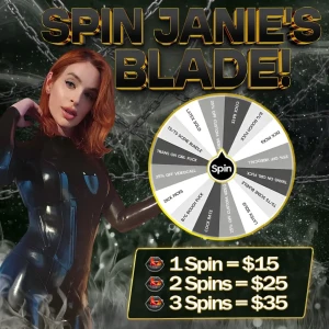 New nbsp spin janie s blade nbsp are you ready to spin and win nbsp