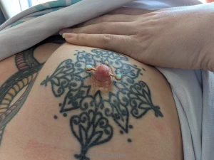 They re a lil bit too long but new nipple bars just arrived part 1