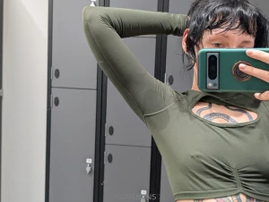 This was only after my cardio i hadn t even started my actual workout part 1