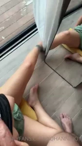 I was caught taking pictures in front of a mirror