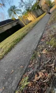 Some of y all just wanna see me walk here s some walking this am
