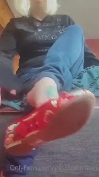Stinky sweaty sore feet - who s up to rub amp kiss them better 