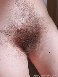 Freshly showered hairy hairypussy bush treasuretrail part 2