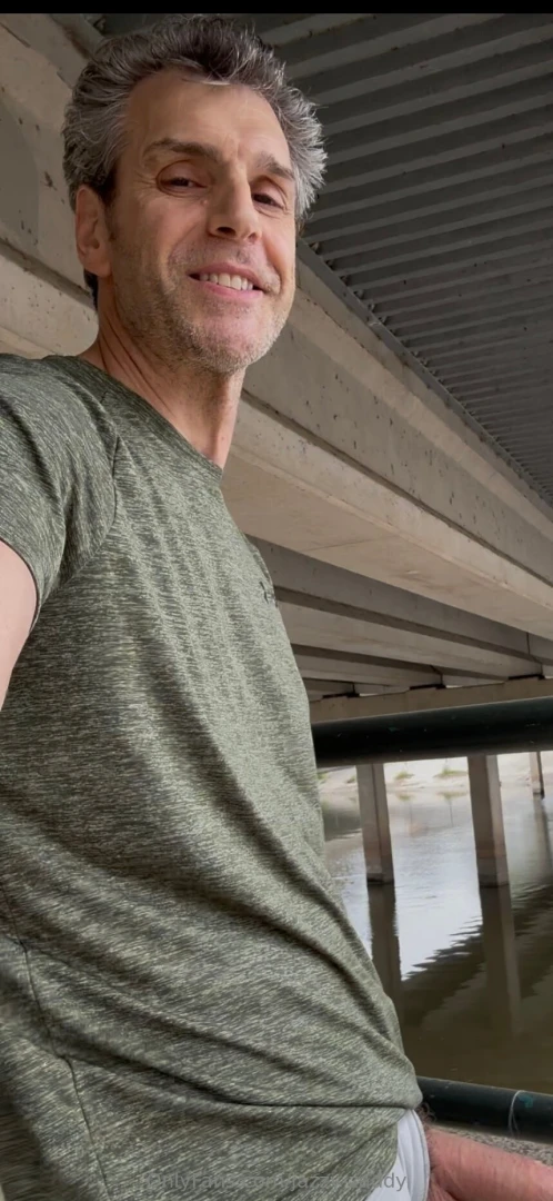 Ya know just exposing myself under a river overpass 