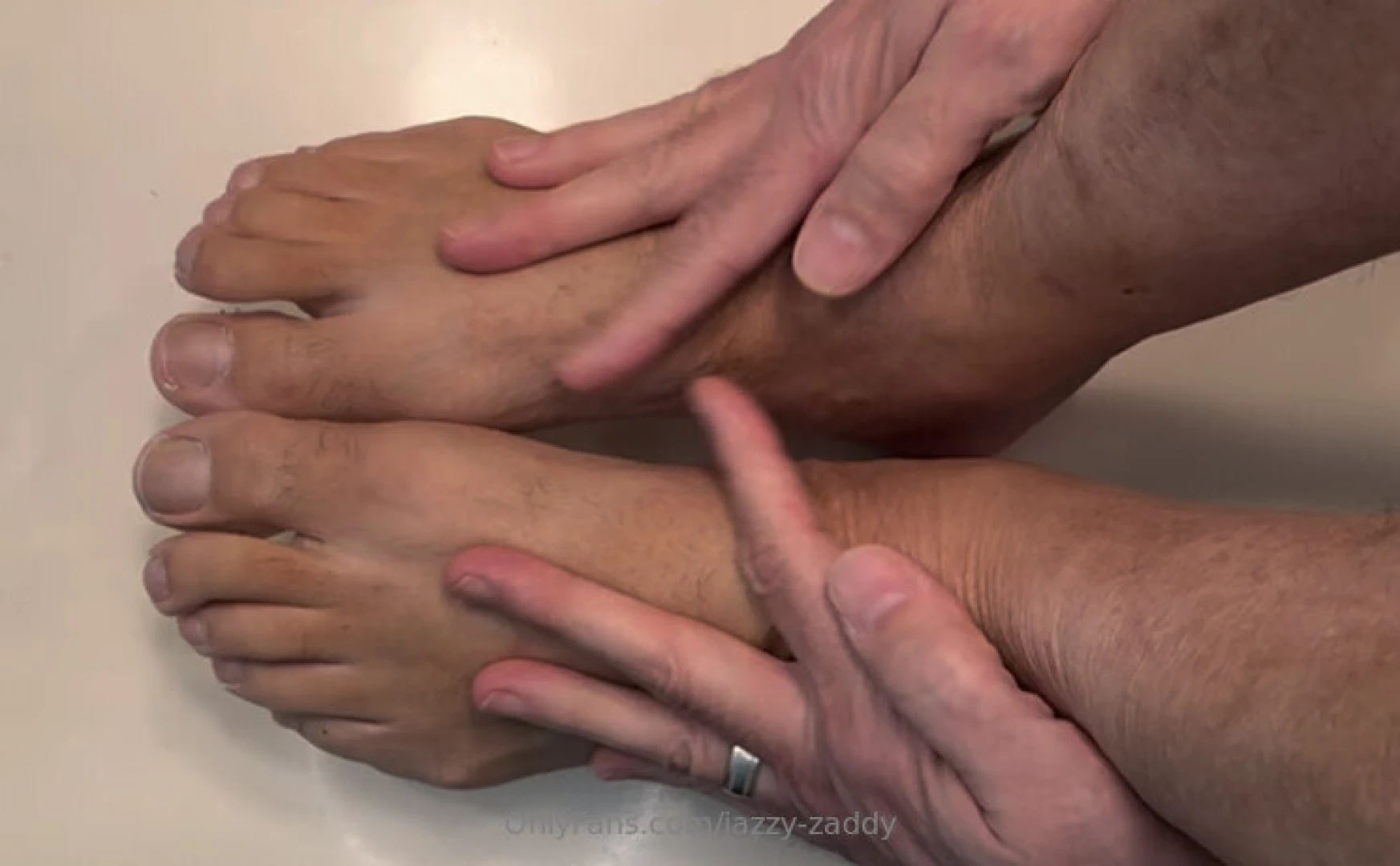 Watch how i trim my toenails 