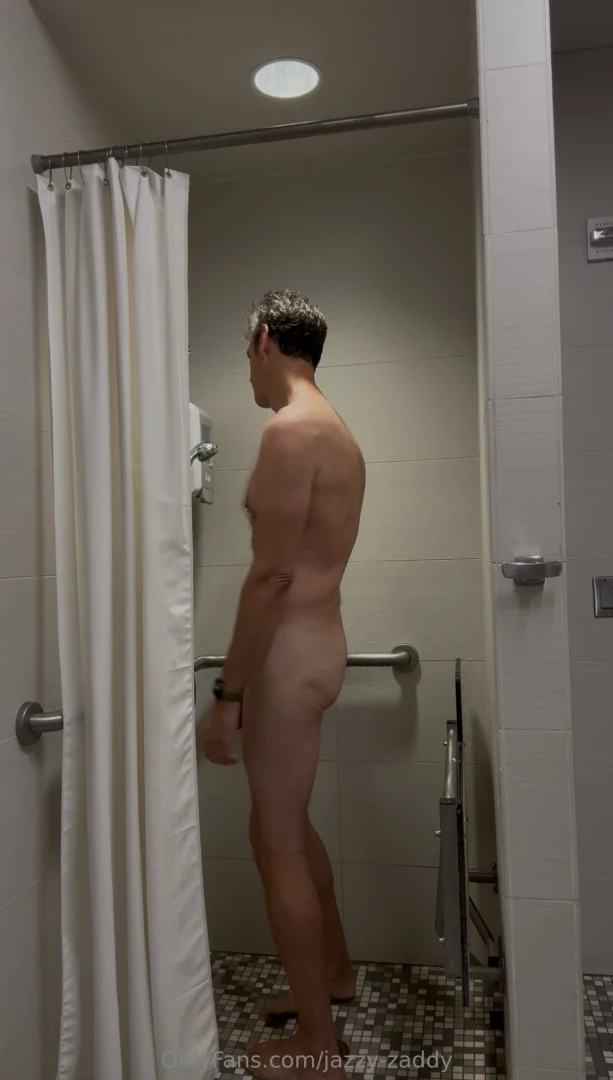 Are you just going to peep at me showering or are you going to join me 