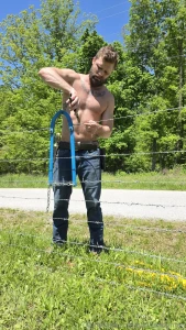 Hope you enjoy fencing pics because i got about half a mile of barbed part 2