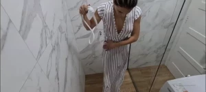 Tuesday s quick video that dress reveals a lot when it gets wet can
