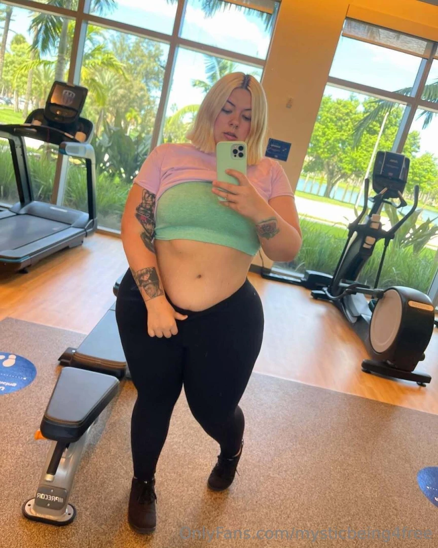 Just a random gym selfie see more at https onlyfans com mysticbeing 