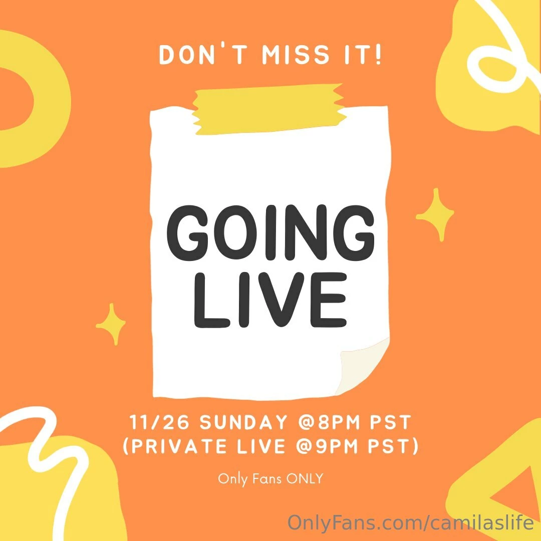 Im so excited to announce ill be popping my live cherry this sunday 